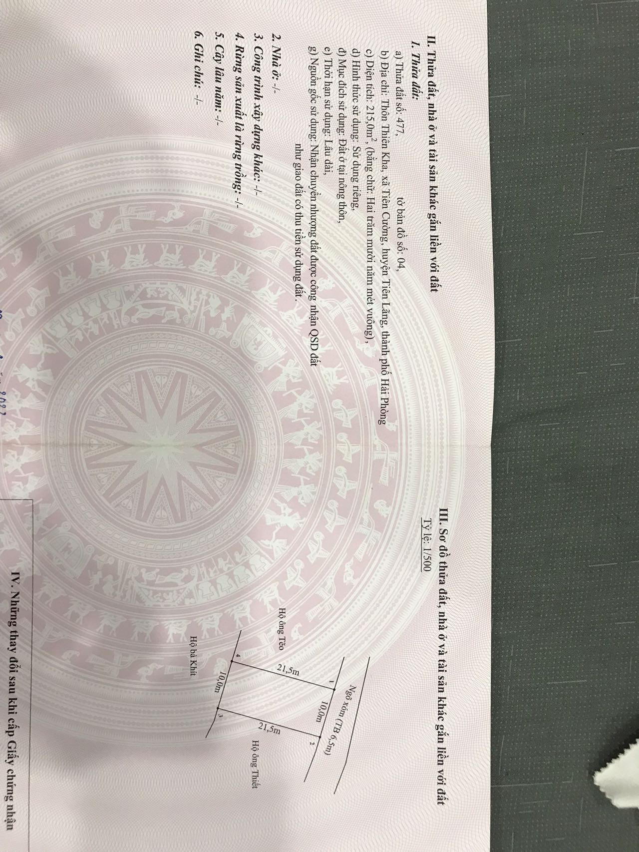 Bán đất chính chủ